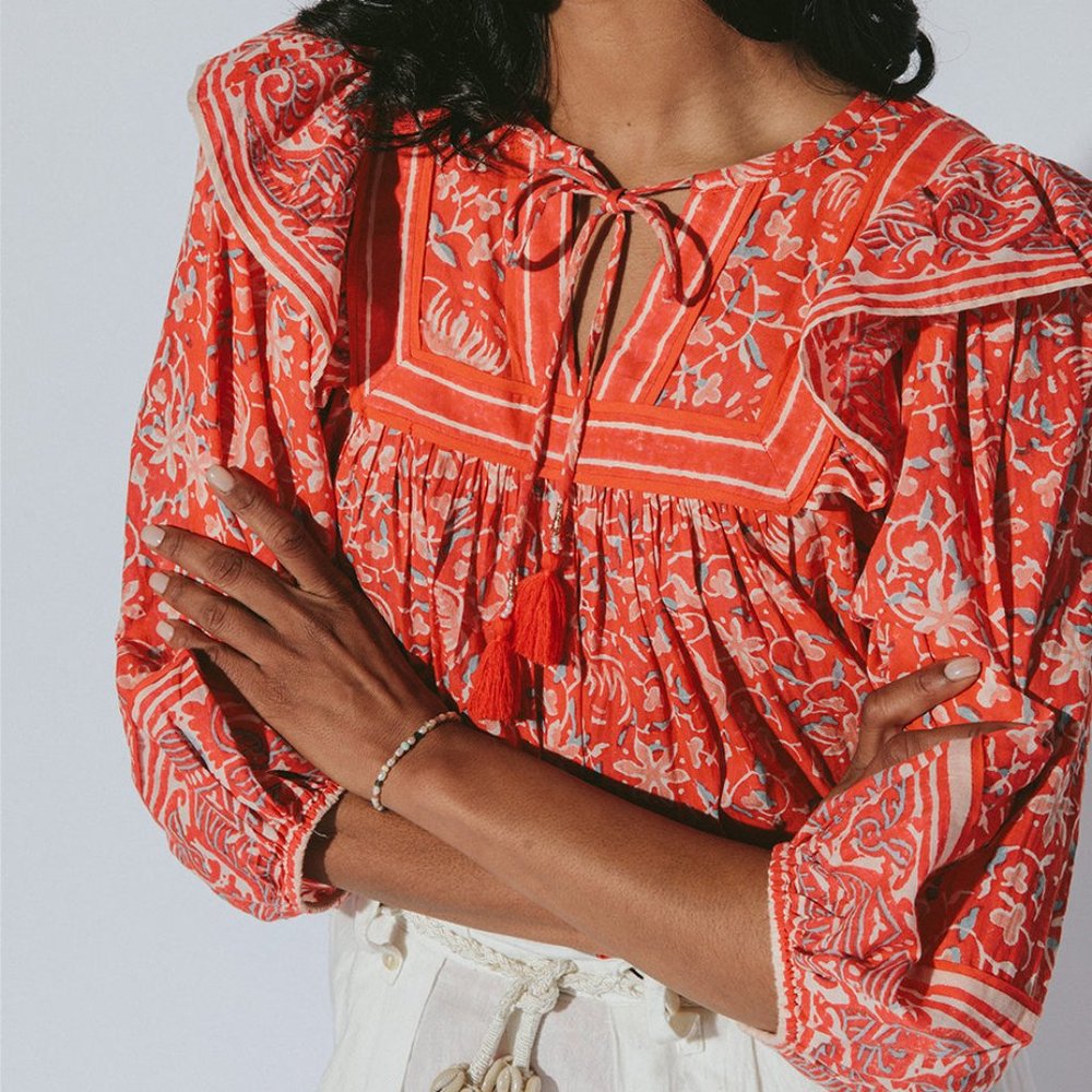 Mylah Blouse / Fan